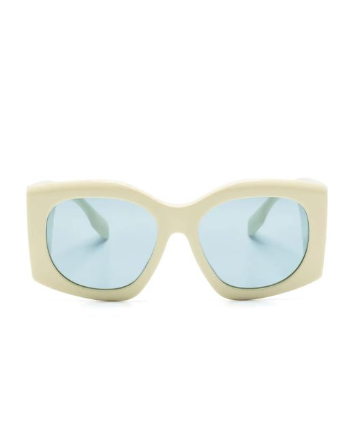 Burberry Blue Be4388U Oversize-Frame Sunglasses