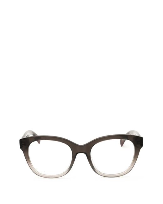 Missoni Gray Square-Frame Gradient-Effect Glasses