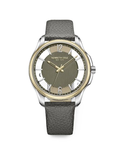 Kenneth Cole Gray Classic 42Mm Watch for men