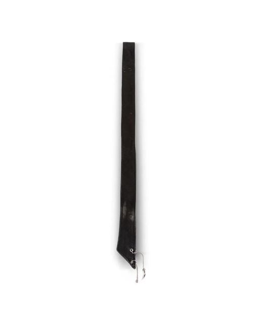 Ann Demeulemeester White Resi Charm-Embellished Tie for men