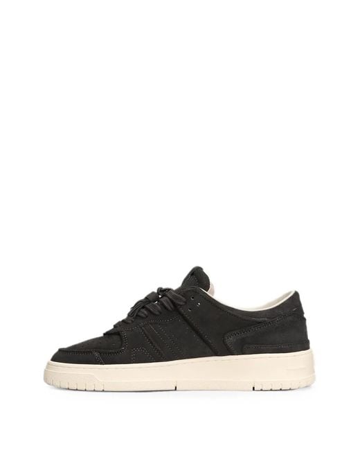 Date Black Torneo Suede Sneakers for men