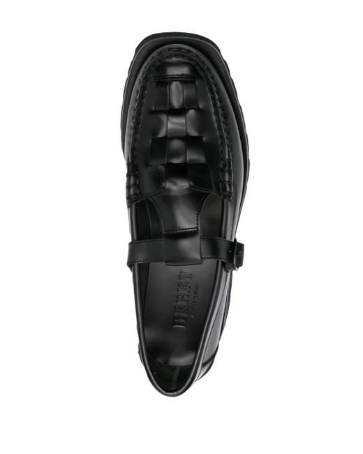 Hereu Soller Loafer Mit Webmuster in Black für Herren