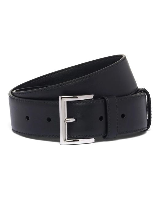 Prada Blue Leather Belt