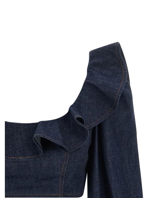Zimmermann Blue 'aster' Top