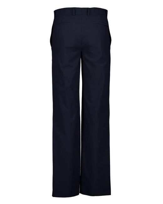 Givenchy Blue Midnight Twill Weave Trousers for men