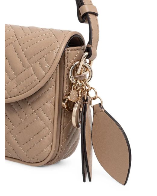 Guess Natural Sally Quilted Shoulder Bag