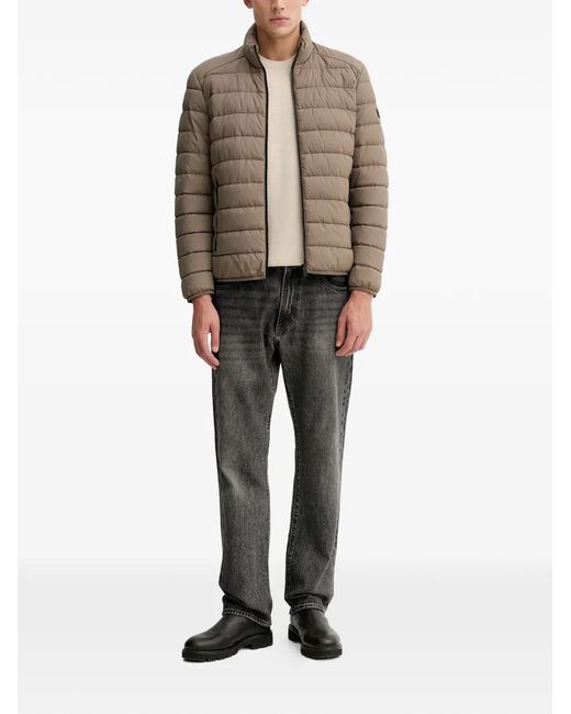 Marc O' Polo Brown Quilted Jacket for men