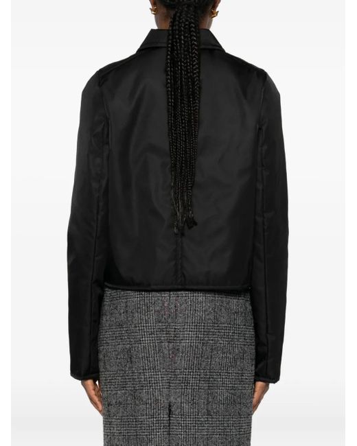 N°21 Jack Met Opgestikte Zak En Kraag in het Black