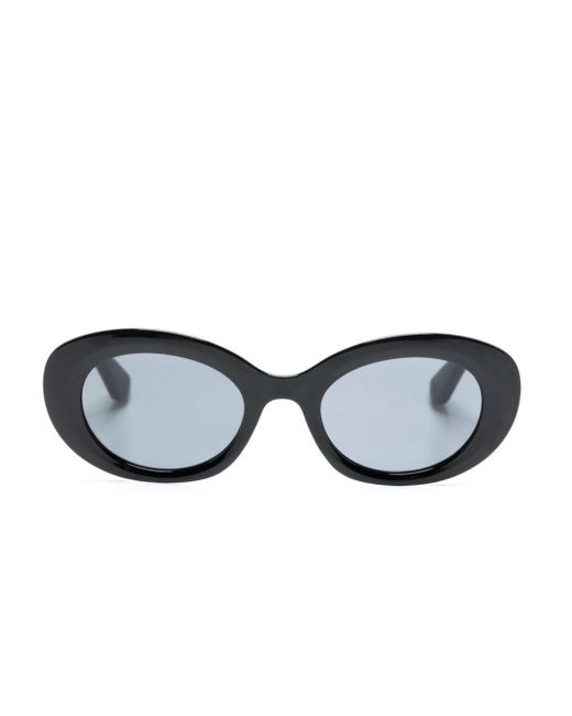 Longchamp Blue Oval-frame Sunglasses