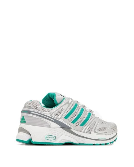 Adidas Blue X Sporty & Rich Three-Stripe Sneakers for men