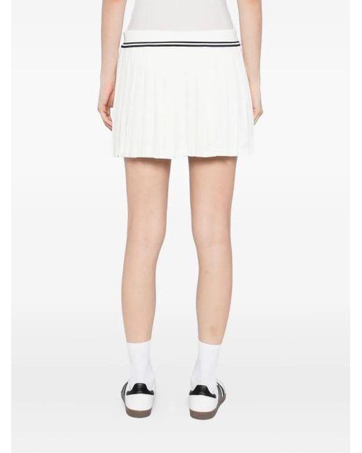 Sporty & Rich パネル プリーツスカート White