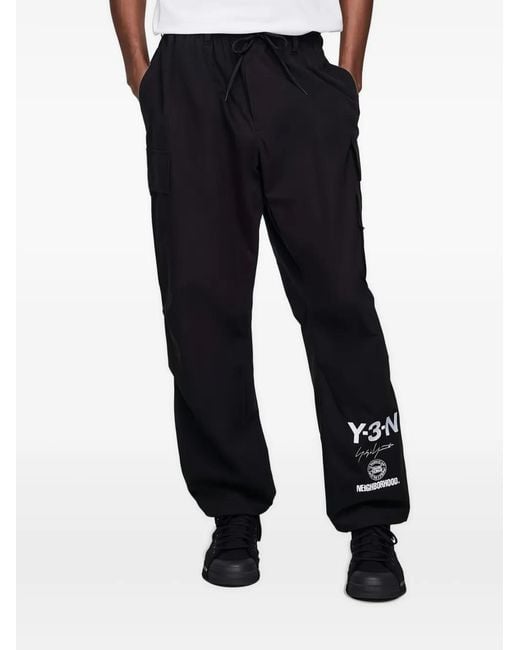 Y-3 Black Nbdh Cargo Pant for men
