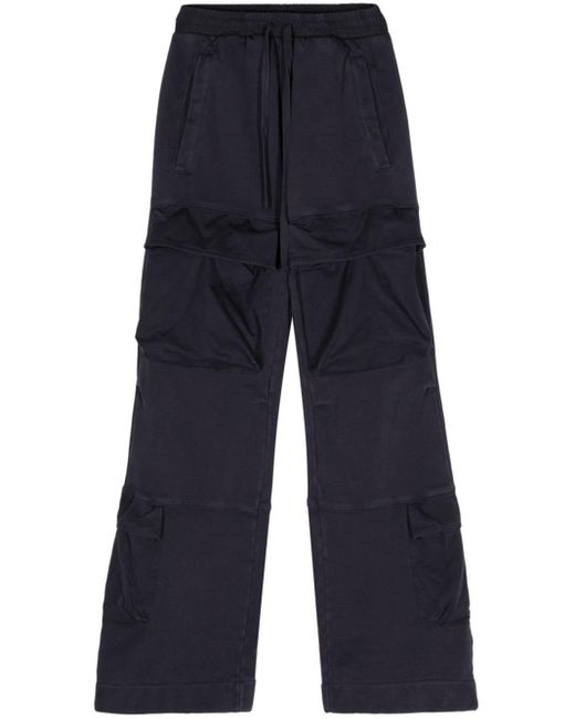 Entire studios Blue Utility Mid-rise Track Trousers
