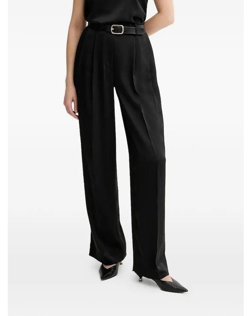 MICHAEL Michael Kors Black Pleated Trousers