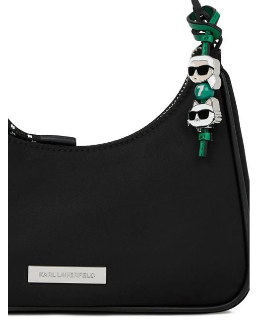 Karl Lagerfeld Black Mini Ikon Bag