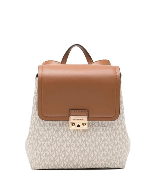 Michael Kors Natural Small Tribeca Backpack