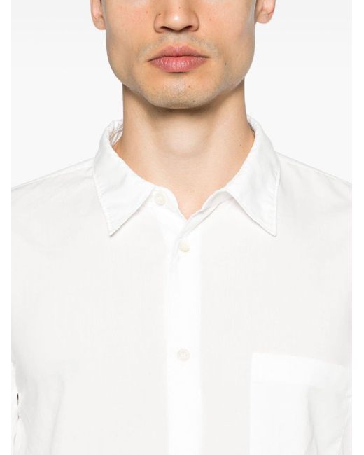 Comme des Garçons White Button-up Long-sleeve Shirt for men
