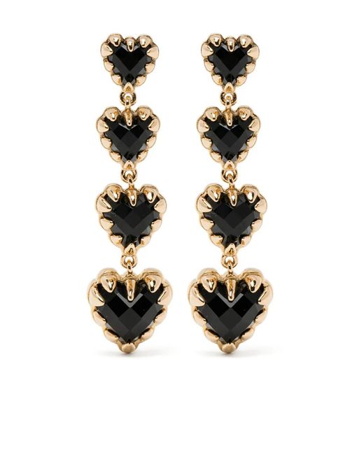 Stolen Girlfriends Club White Love Claw Eternity Earrings