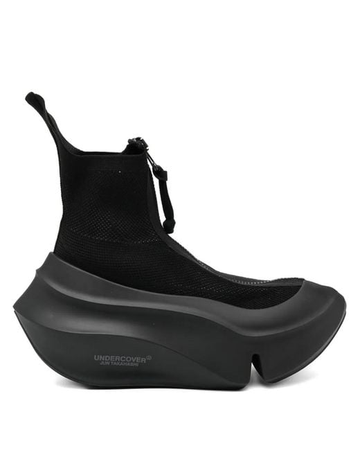 Undercover Black X Grounds Orca Hi-Top Trainers for men