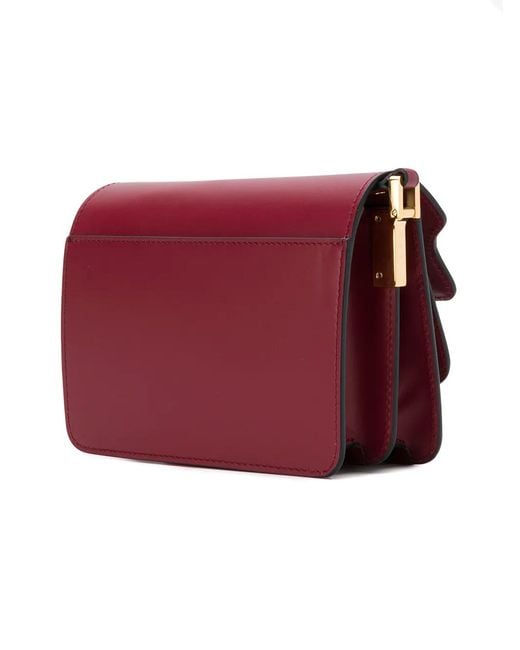 Marni Red Mini Trunk Bag