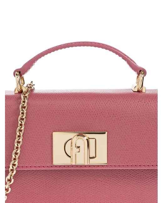 Furla Pink Mini 1927 Tote Bag