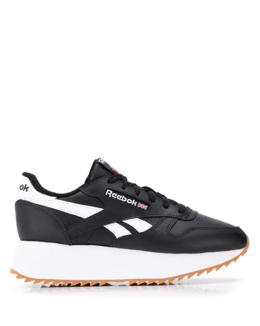 Reebok Black Platform Sneakers