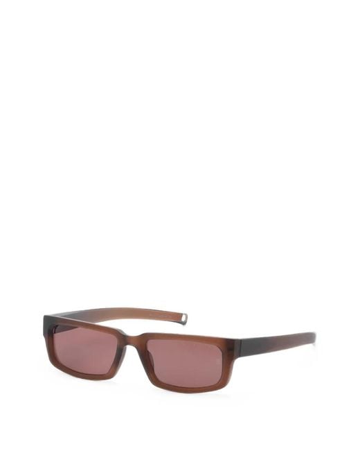 Dita Eyewear Pink Lancier Rectangle-Frame Sunglasses for men