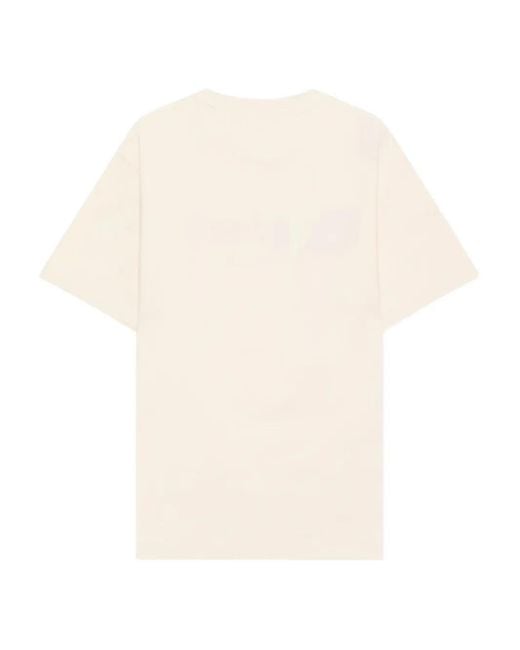 Palm Angels Natural Spray City Los Angeles Dripping Logo T-Shirt for men