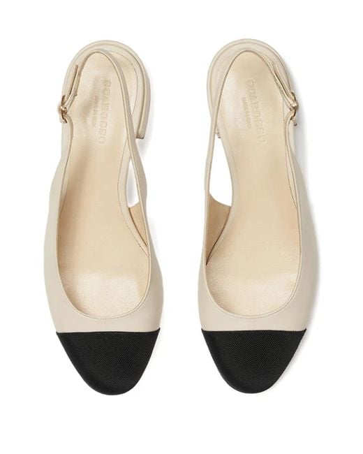 Scarosso Natural 35Mm Coco Pumps