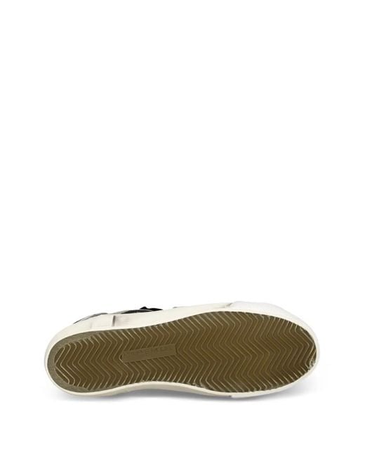 Philippe Model White Prsx Low Panelled Sneakers for men