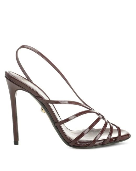 ALEVI Metallic 110Mm Star Slingback Sandals