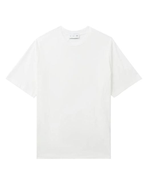 T-Shirt Girocollo di Post Archive Faction PAF in White da Uomo