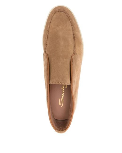 Santoni Suède Laarzen in het Brown