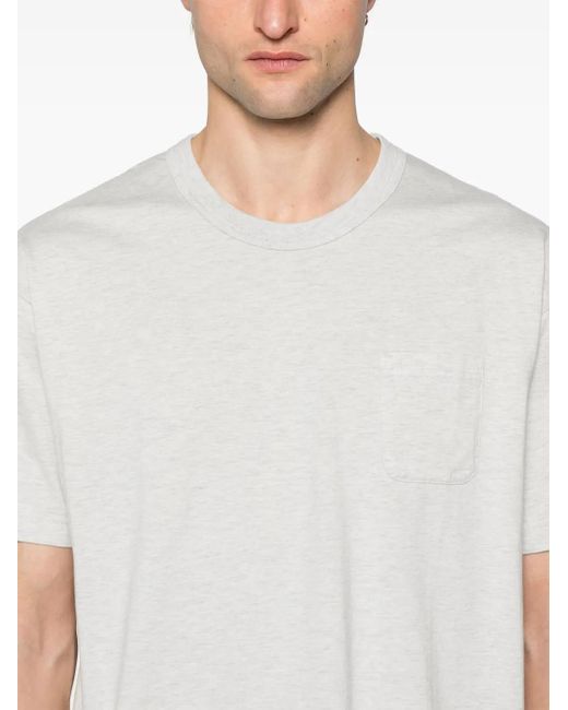 Camiseta lisa Visvim de hombre de color White