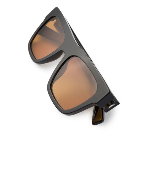 Prada Natural Square-Frame Logo-Print Sunglasses for men