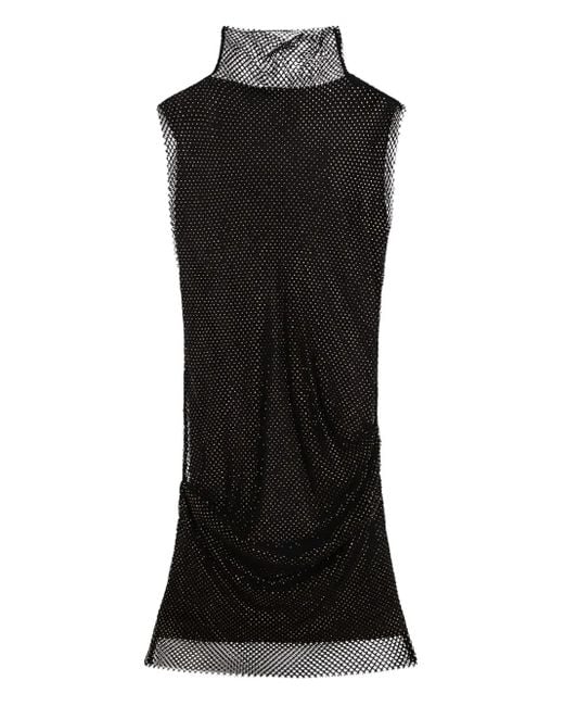 Sportmax ビジュートリム ミニドレス Black