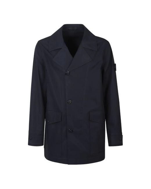 Stone Island Blue Ghost Piece Jacket for men
