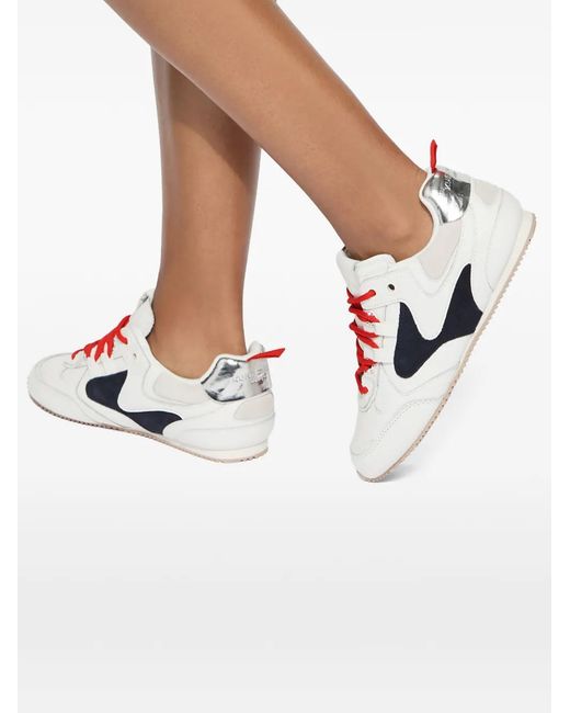 Kurt Geiger White Baskets K Slim Runner