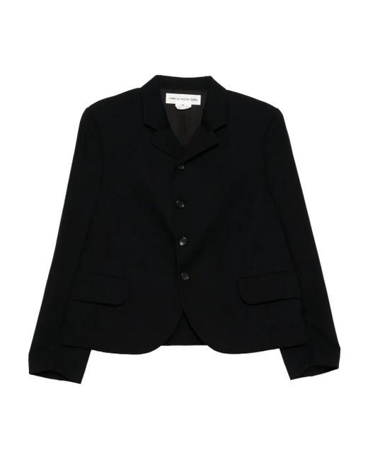 Comme des Garçons Black Wool Blazer