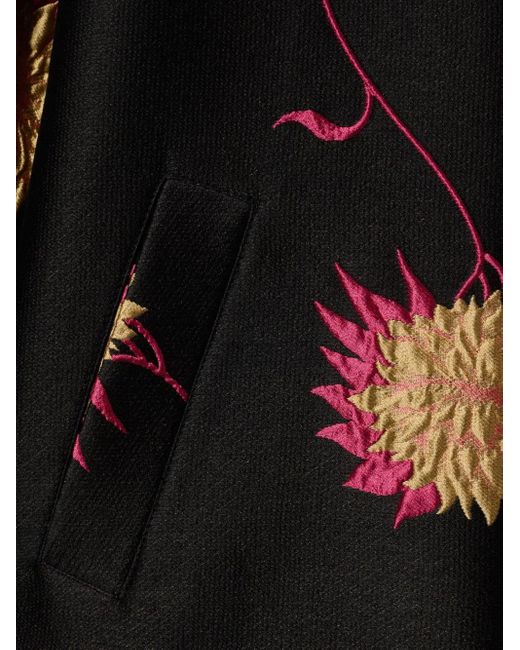 LaDoubleJ Black 'Brooklyn' Bomberjacke