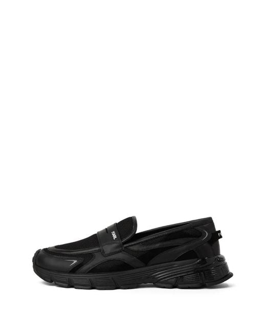 Karl Lagerfeld Black Orion Loafers for men
