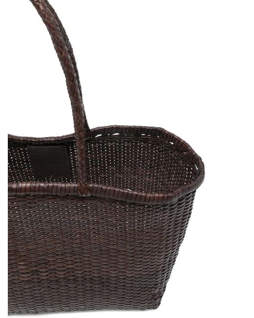 Dragon Diffusion Black B Weave Big Schultertasche