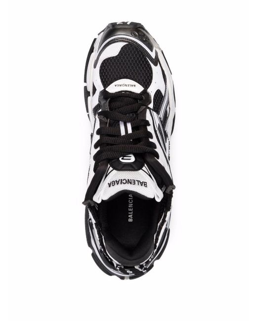 Balenciaga Runner Tweekleurige Sneakers in het Black voor heren