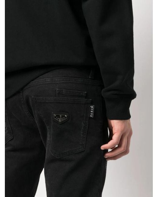 Vaqueros Rectos Philipp Plein de hombre de color Black