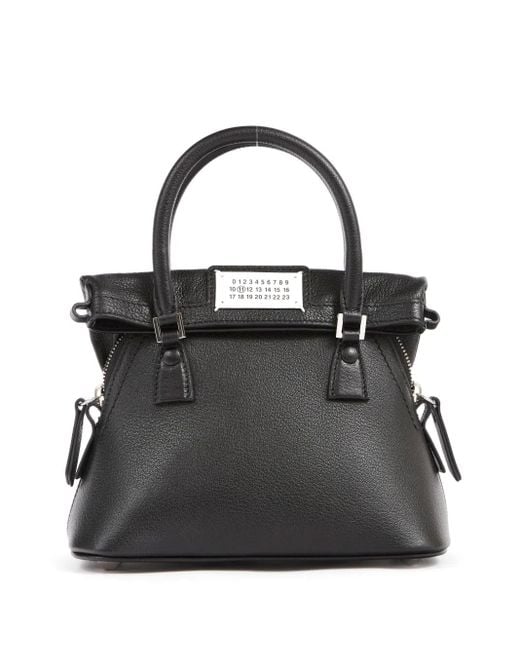 Maison Margiela Black Micro 5Ac Classique Tote Bag