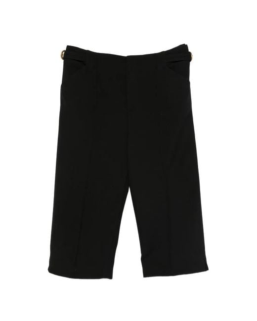 Chloé Black Tailored Cropped Trousers
