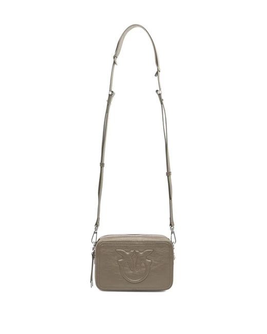 Pinko Gray Carrie Cross Body Bag