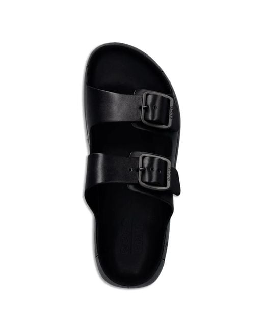 Ecco Black Claquettes Cozmo À Boucle for men
