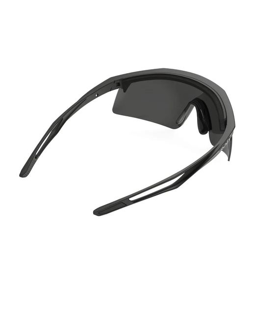 Rudy Project Gray Turbolence Shield-Frame Sunglasses