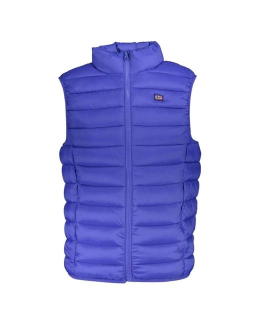 Norway 1963 Blue Quilted Gilet for men